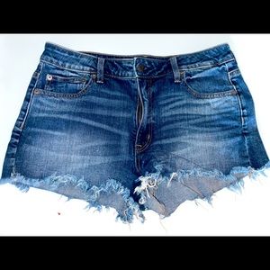 Womens American Eagle Shorts sz 12 Stretch Vintage
